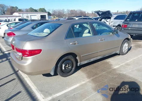 2004 Honda Accord 2.4 Lx from USA, damaged, VIN 1HGCM56344A002500